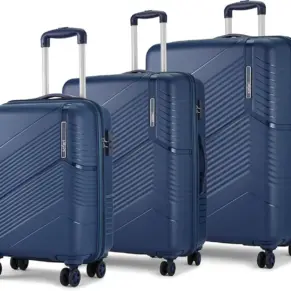 Safari Carter Pro Premium Trolley Bag, Dual Wheels, 360° Wheeling System